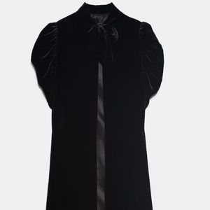 Velvet Cape long coat blazer